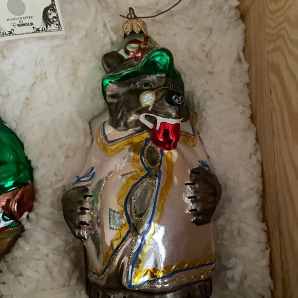 Polonaise Kurt S. Adler Little Red Riding Hood Christmas Ornament set Wo… - Picture 9 of 10